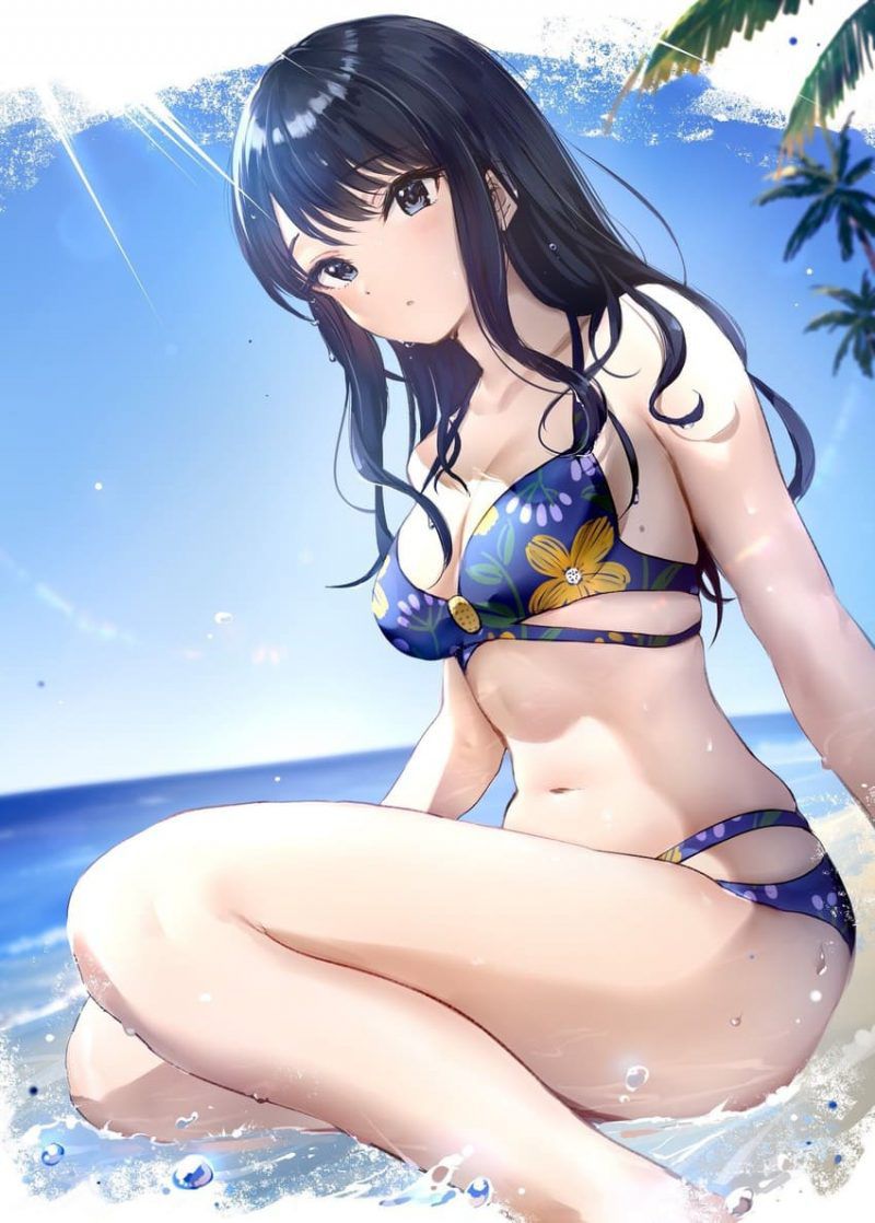 Why is a black hair neat girl so attractive ...【30 sheets】 13