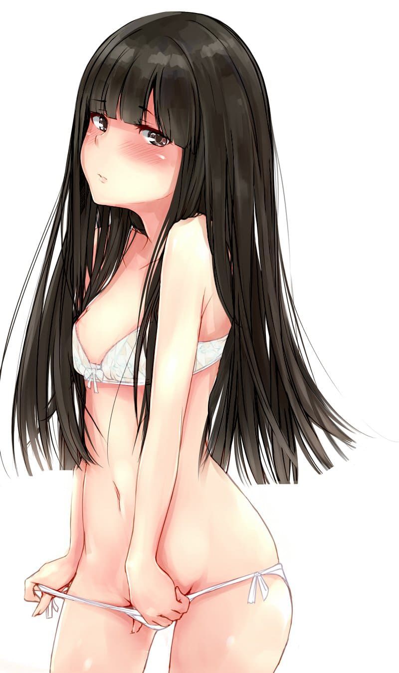 Why is a black hair neat girl so attractive ...【30 sheets】 29