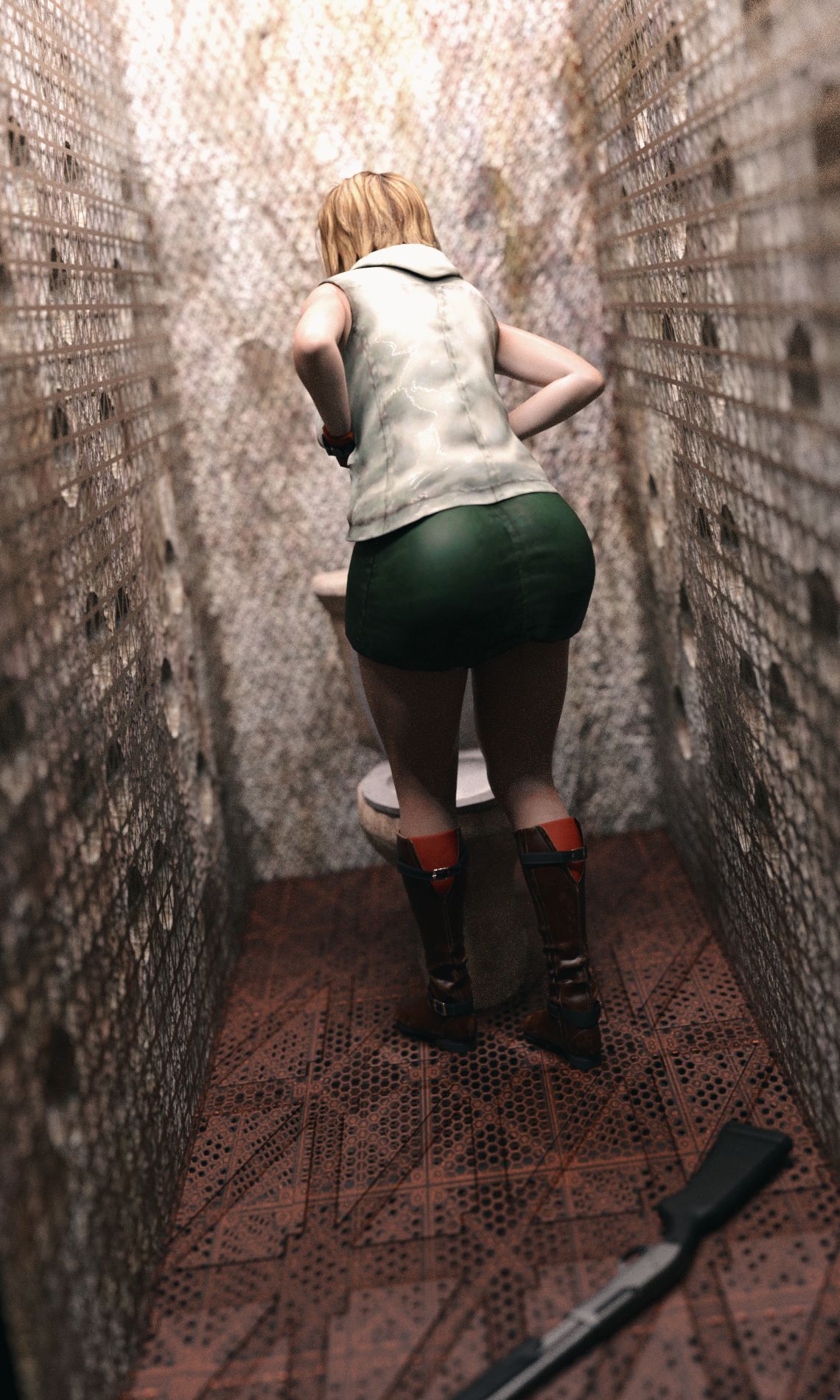 [Renö] Heather at the Gloryholes (Silent Hill) 2