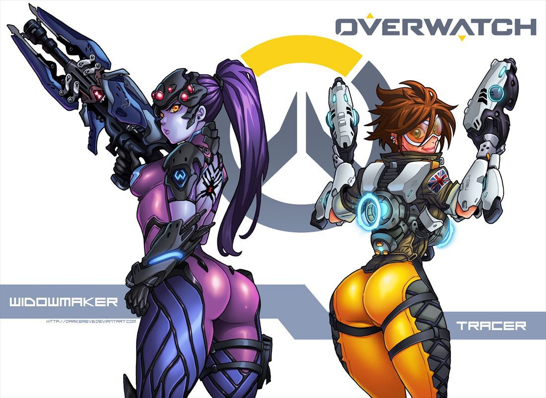 【Erotic image】 Overwatch tracer and H like cartoons without Nuki secondary erotic image 10