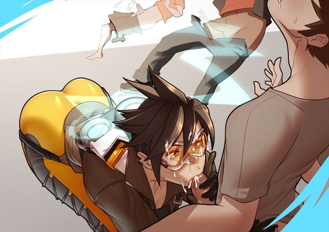 【Erotic image】 Overwatch tracer and H like cartoons without Nuki secondary erotic image 3