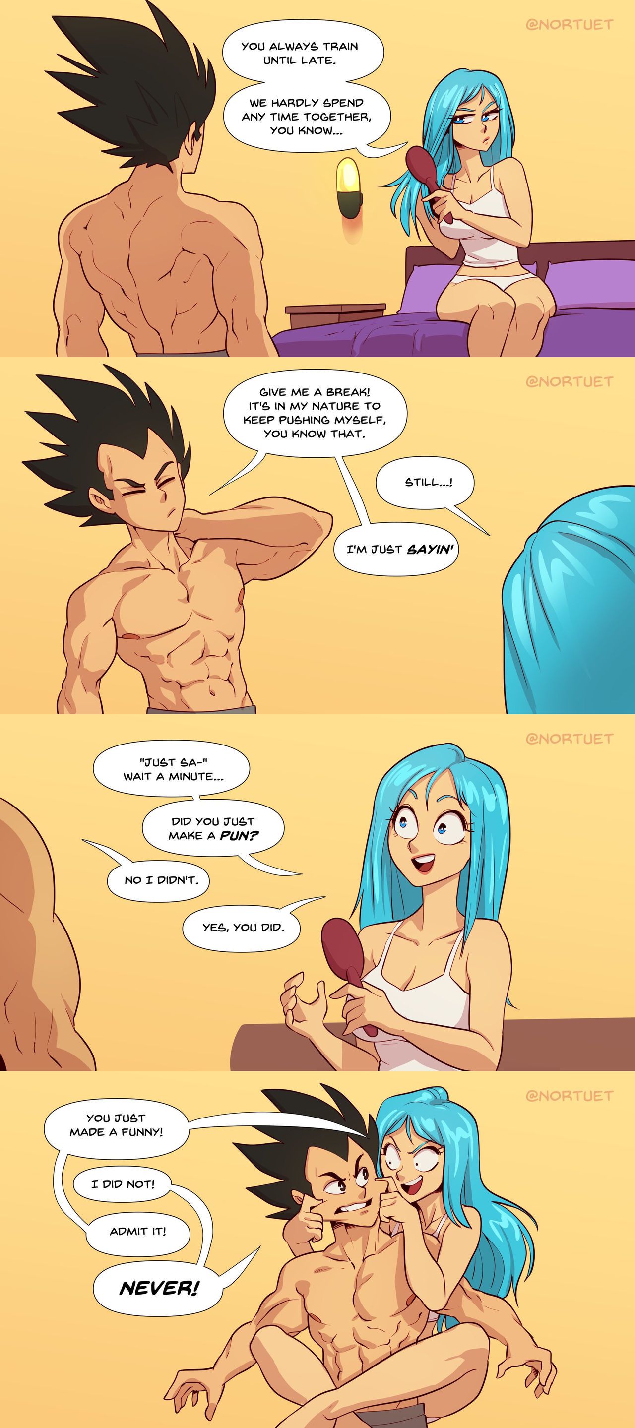 [Nortuet] Twitter archive (OC / Dragon Ball) 165