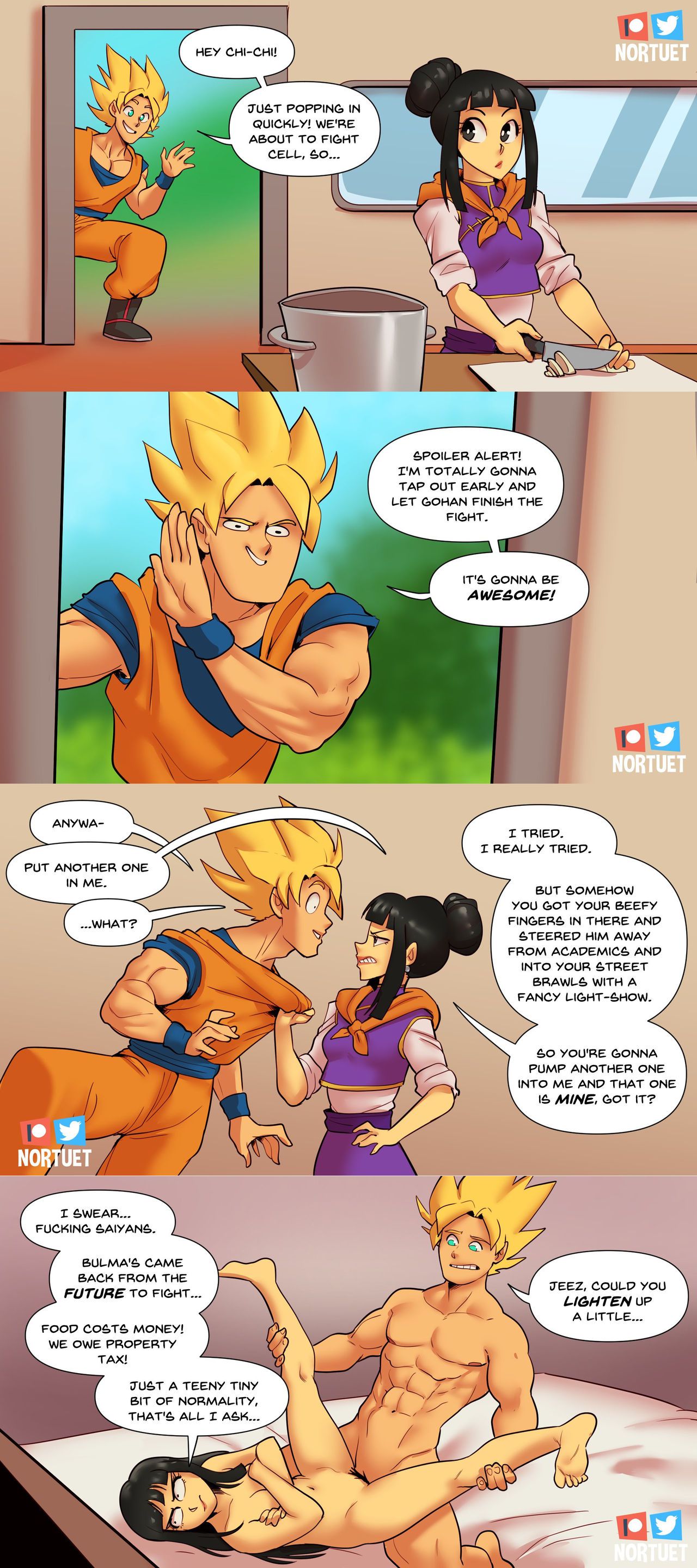 [Nortuet] Twitter archive (OC / Dragon Ball) 272