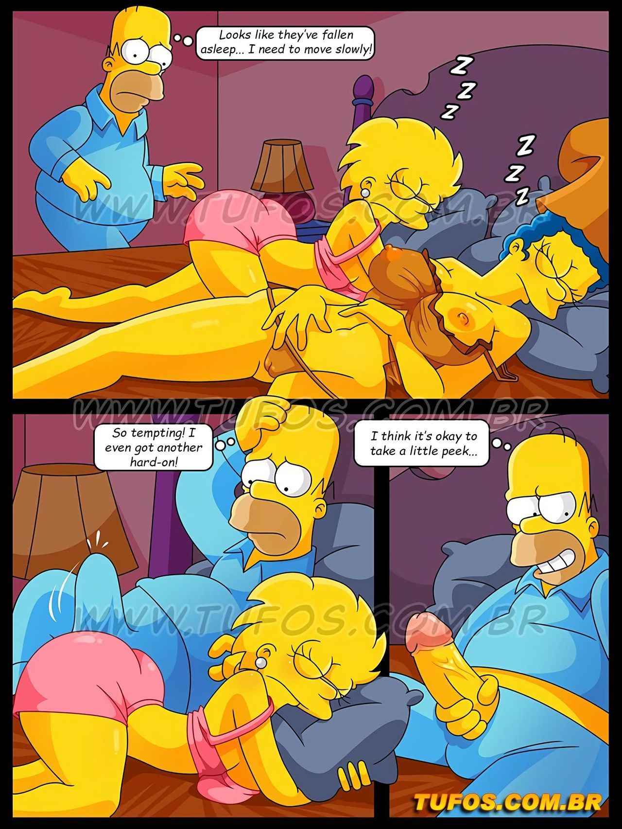 Sleeping in my parent's bed (Simpsons) (English) (Complete) 5