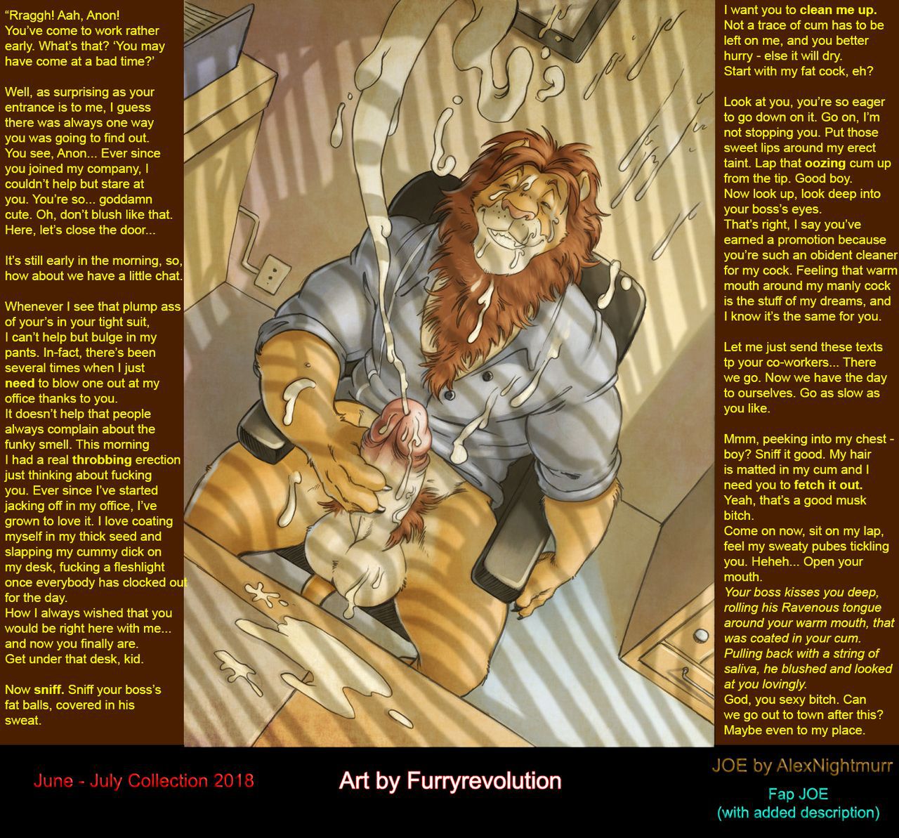 Gay Furry picturies with stories (Various artists and writers) 272