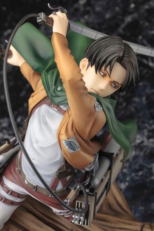 Attack on Titan ArtFX J Levi (Renewal Package Ver.) 1/8 Scale Statue [bigbadtoystore.com] Attack on Titan ArtFX J Levi (Renewal Package Ver.) 1/8 Scale Statue 8