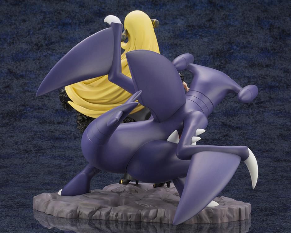 Pokemon ArtFX J Cynthia With Garchomp Statue [bigbadtoystore.com] Pokemon ArtFX J Cynthia With Garchomp Statue 5