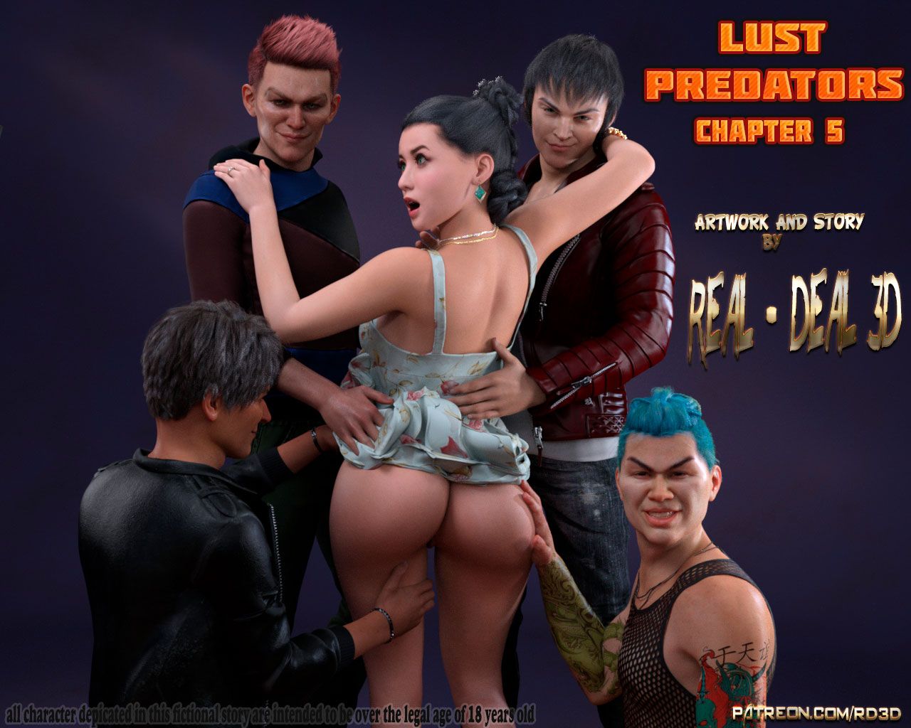 [Real-Deal 3D] LUST PREDATORS -chapter 5 {Ongoing} 1