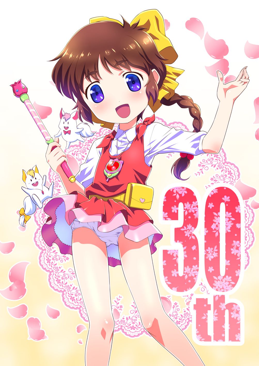 10-year-old JS Lori Beautiful Girl Hanazono Yumi's Secondary Erotic Image Of Magical Idol Pastel Yumi 30