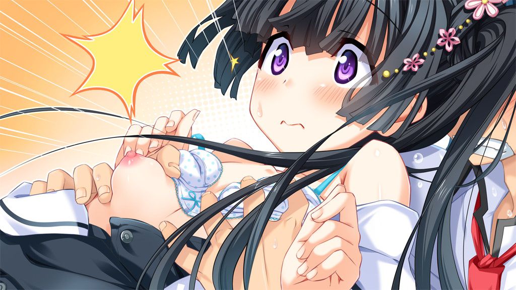 Erotic anime summary Erotic image that girls with big are rubbing all-you-can-like breasts [secondary erotic] 11