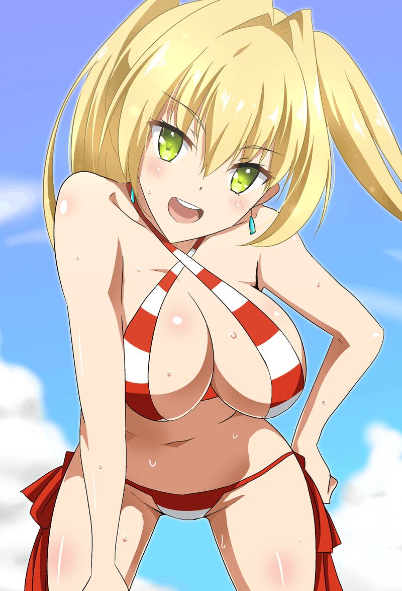 Nero Cloudis? Isn't it Saber? But it's okay to be blunt, but it's a two-dimensional erotic image of a girl 102