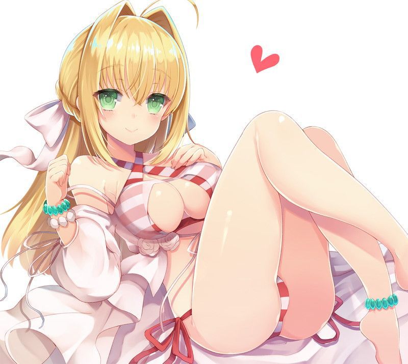 Nero Cloudis? Isn't it Saber? But it's okay to be blunt, but it's a two-dimensional erotic image of a girl 108
