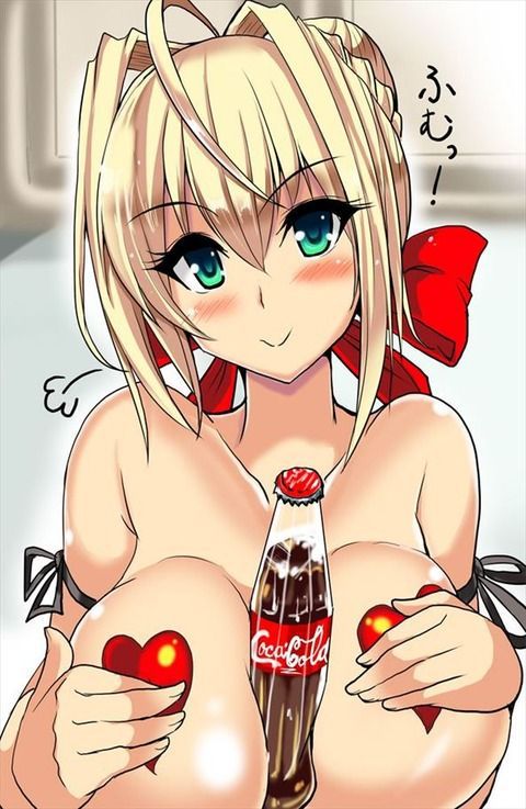 Nero Cloudis? Isn't it Saber? But it's okay to be blunt, but it's a two-dimensional erotic image of a girl 134