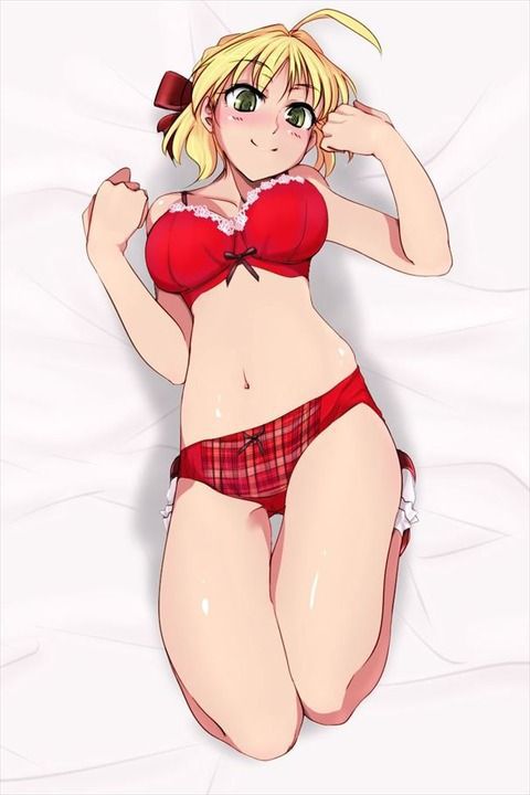 Nero Cloudis? Isn't it Saber? But it's okay to be blunt, but it's a two-dimensional erotic image of a girl 139