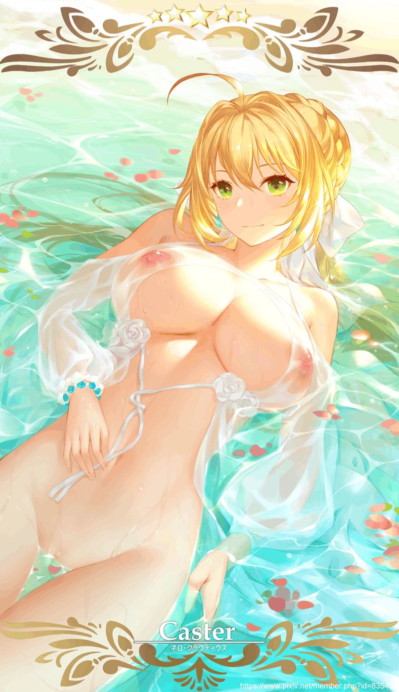 Nero Cloudis? Isn't it Saber? But it's okay to be blunt, but it's a two-dimensional erotic image of a girl 2