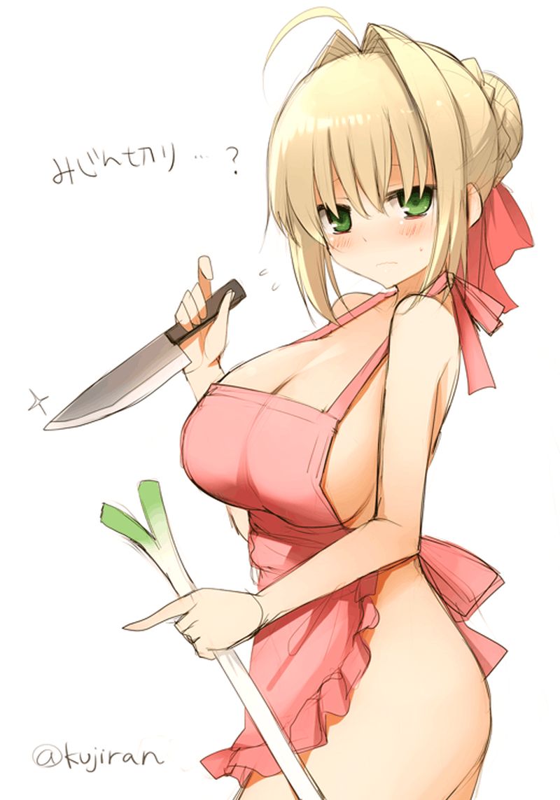Nero Cloudis? Isn't it Saber? But it's okay to be blunt, but it's a two-dimensional erotic image of a girl 20