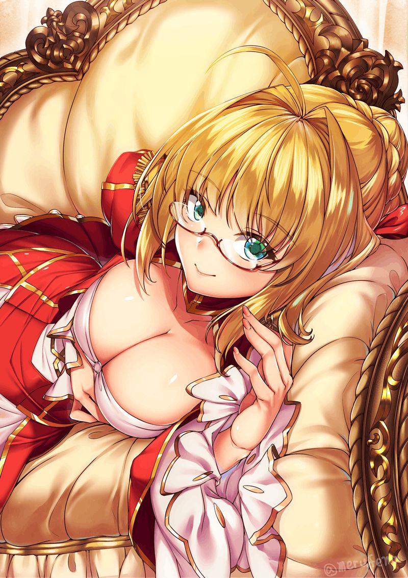 Nero Cloudis? Isn't it Saber? But it's okay to be blunt, but it's a two-dimensional erotic image of a girl 27