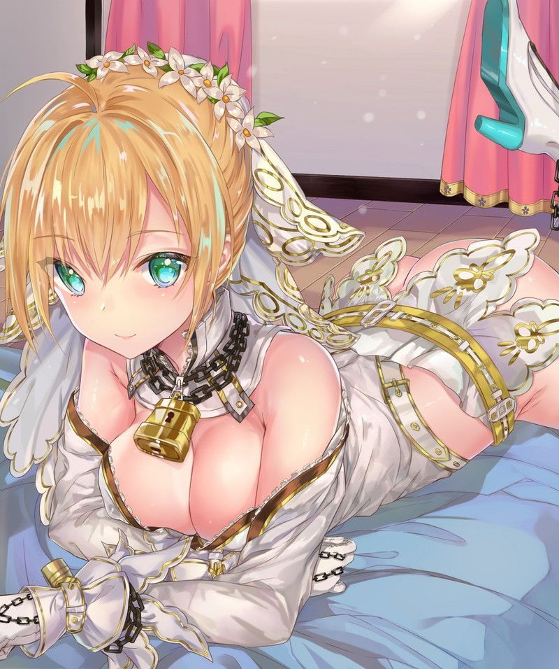 Nero Cloudis? Isn't it Saber? But it's okay to be blunt, but it's a two-dimensional erotic image of a girl 33
