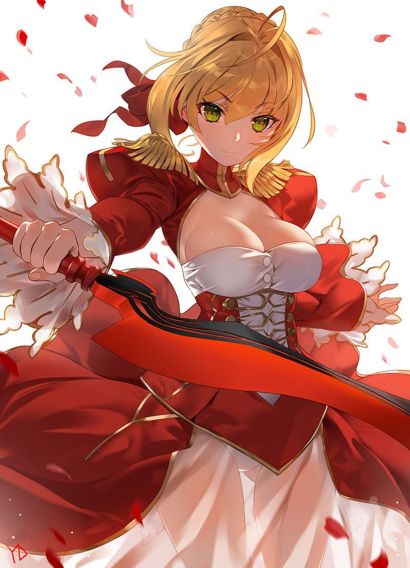 Nero Cloudis? Isn't it Saber? But it's okay to be blunt, but it's a two-dimensional erotic image of a girl 41