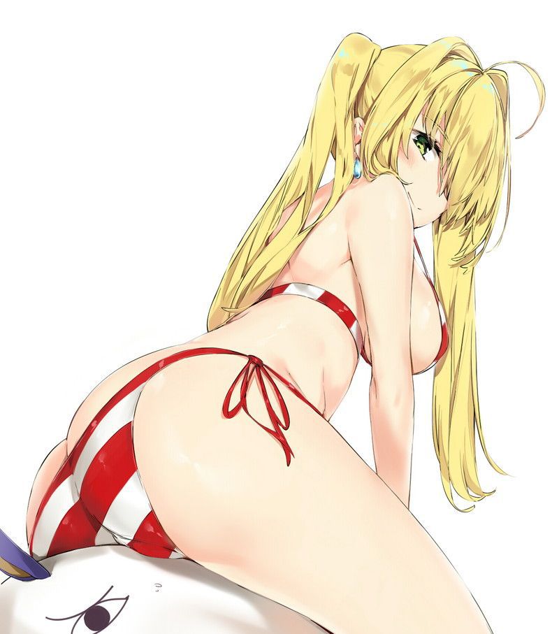Nero Cloudis? Isn't it Saber? But it's okay to be blunt, but it's a two-dimensional erotic image of a girl 62