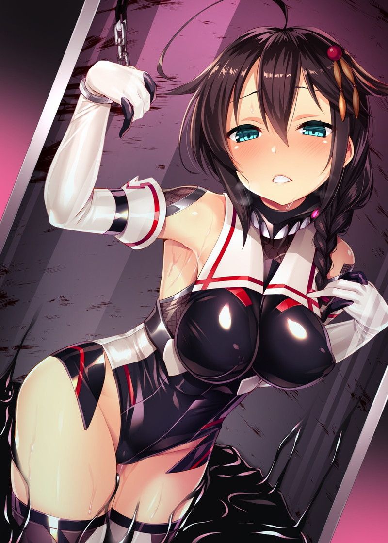 Two-dimensional erotic images of ecchi girls cosplaying as anti-demon shinobi will open a new door. 1