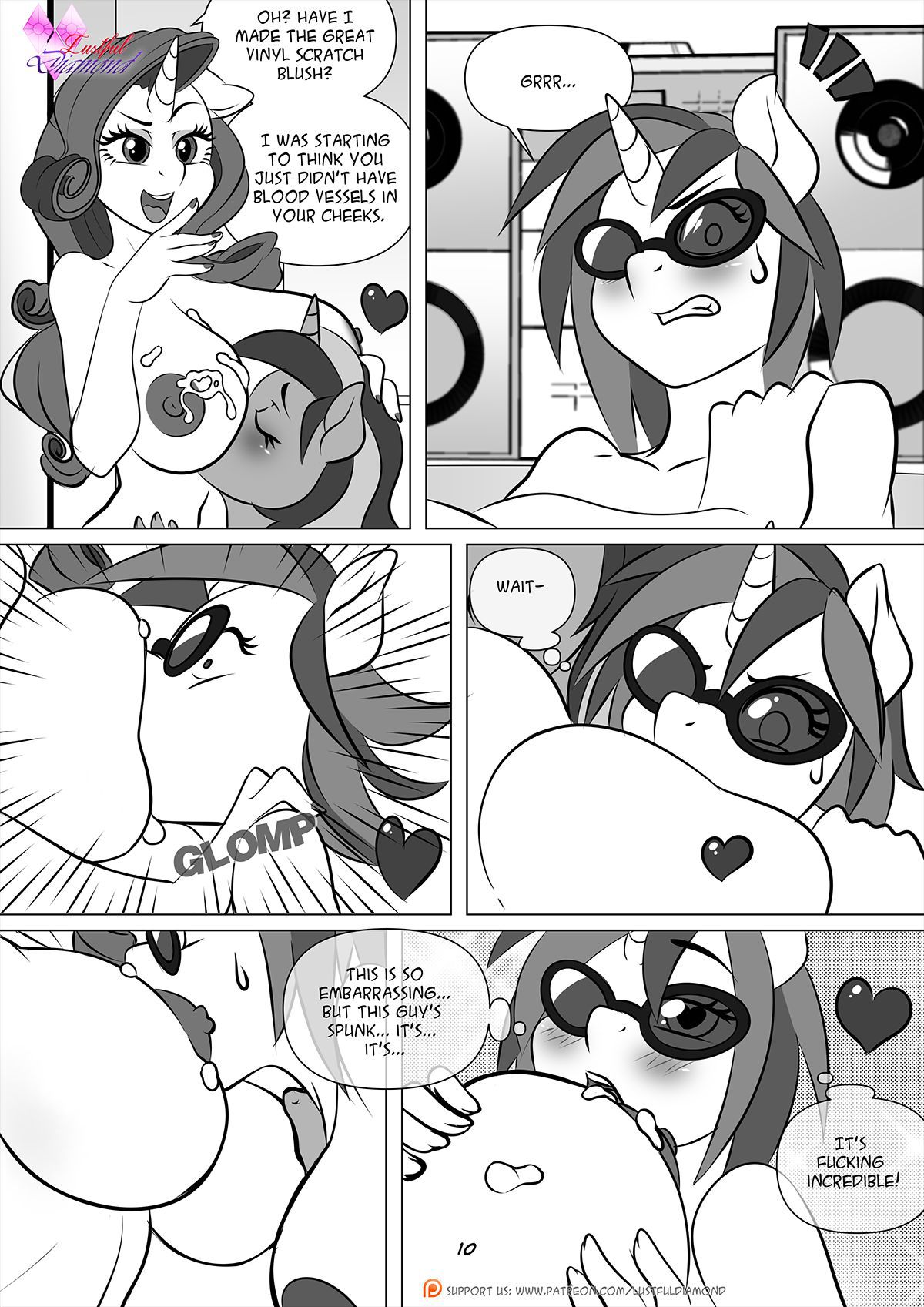 [Pia-Sama] Lustful Diamond - In the Pool (My Little Pony: Friendship is Magic) {Ongoing} 11