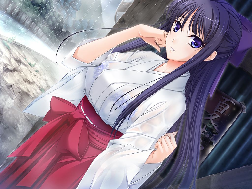 【Secondary erotic】 Here is the erotic image that the shrine maiden is acting and clothes 21