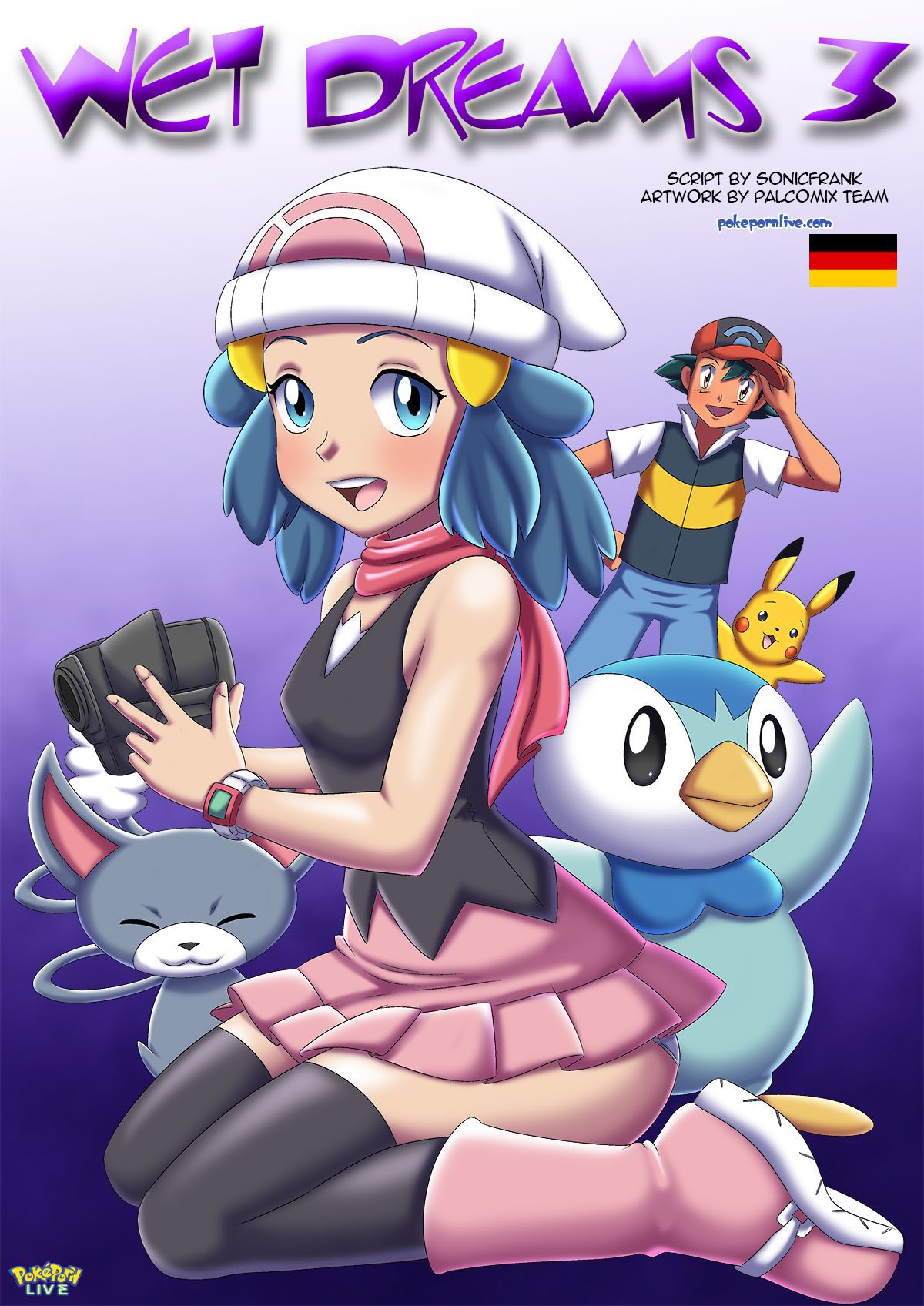 [Palcomix] Wet Dreams 3 (Pokemon) [German] 1