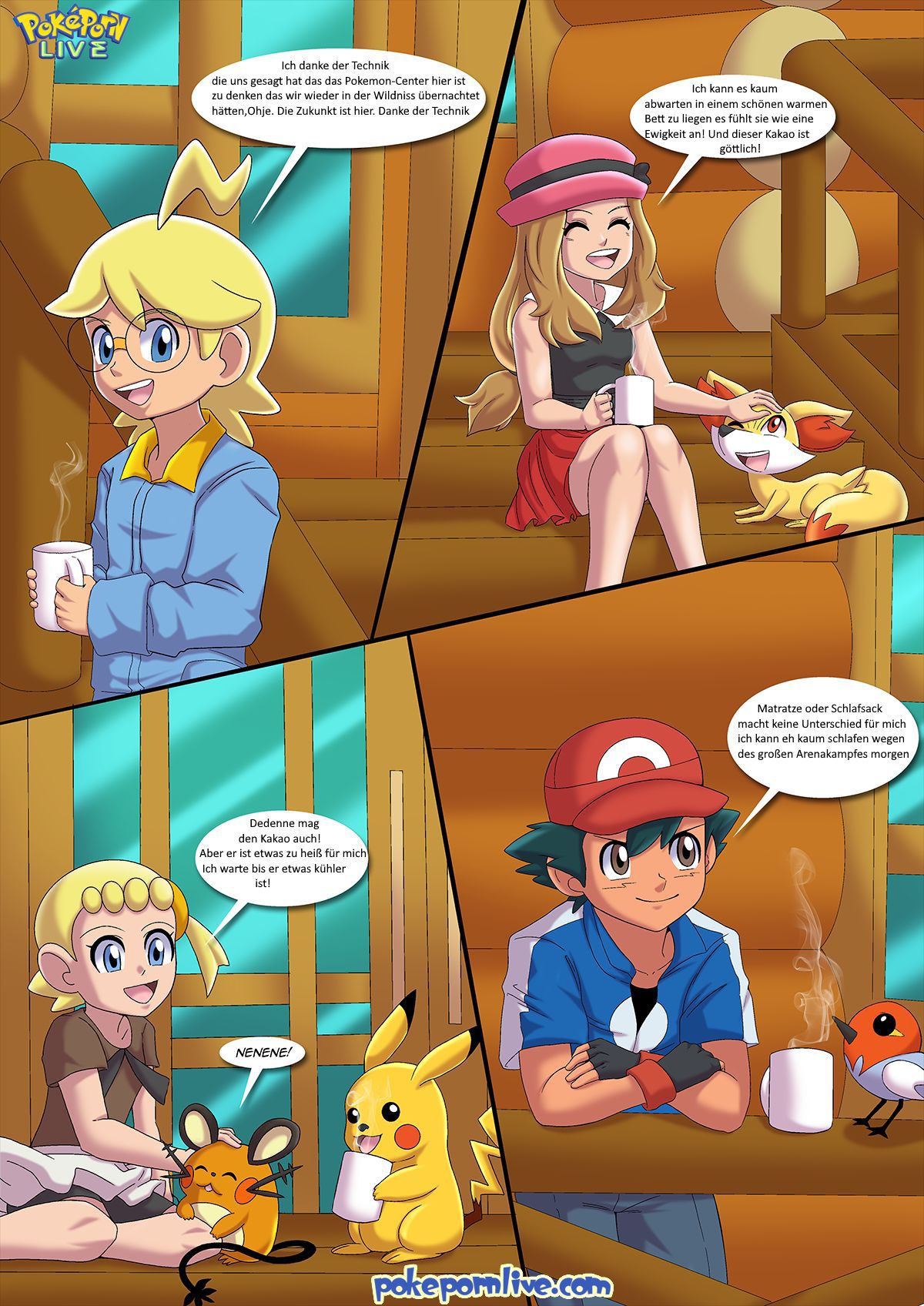 [Palcomix] Wet Dreams 3 (Pokemon) [German] 3