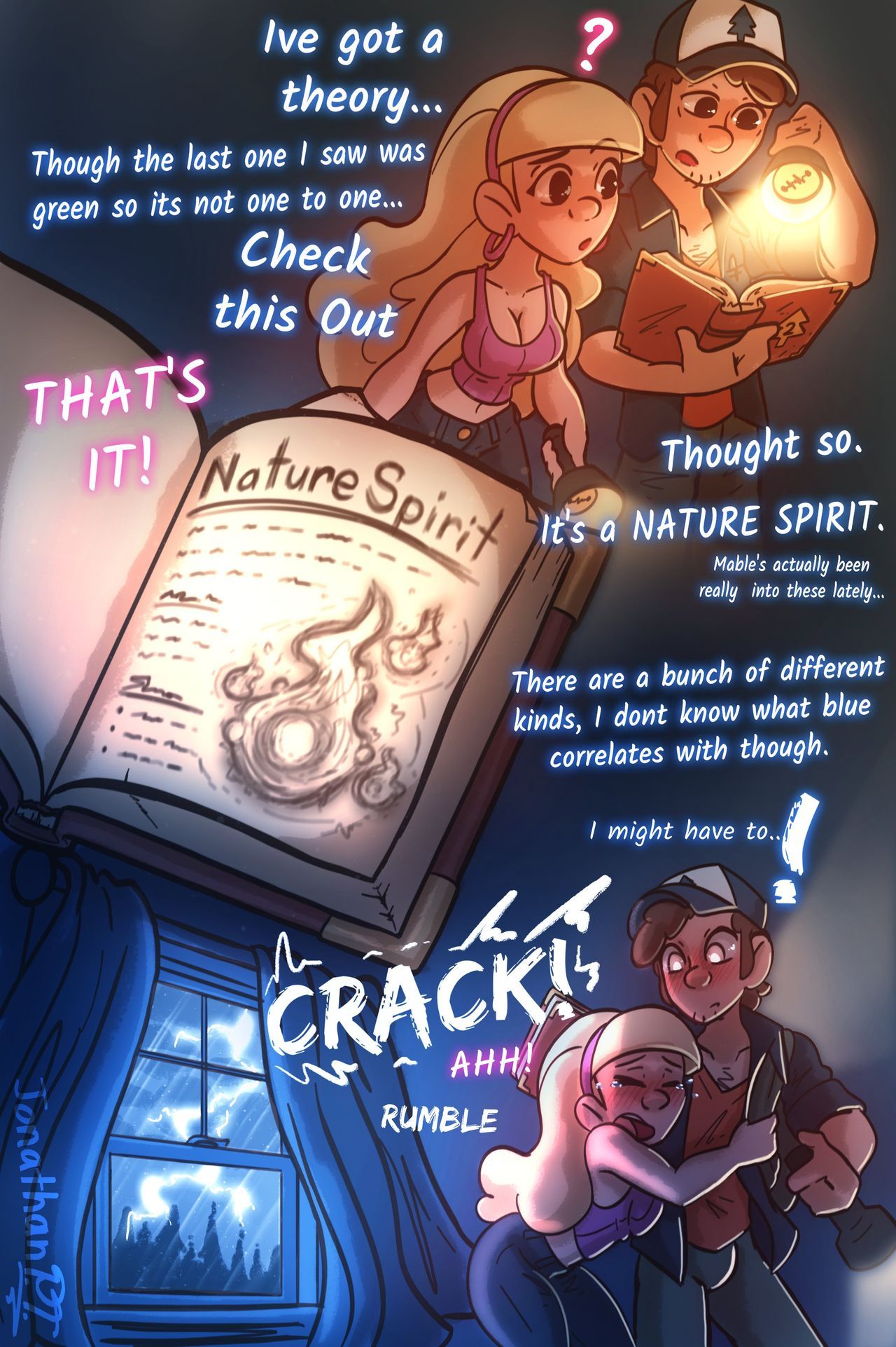 [JonathanPT] Something Weird (Gravity Falls) Ongoing 5