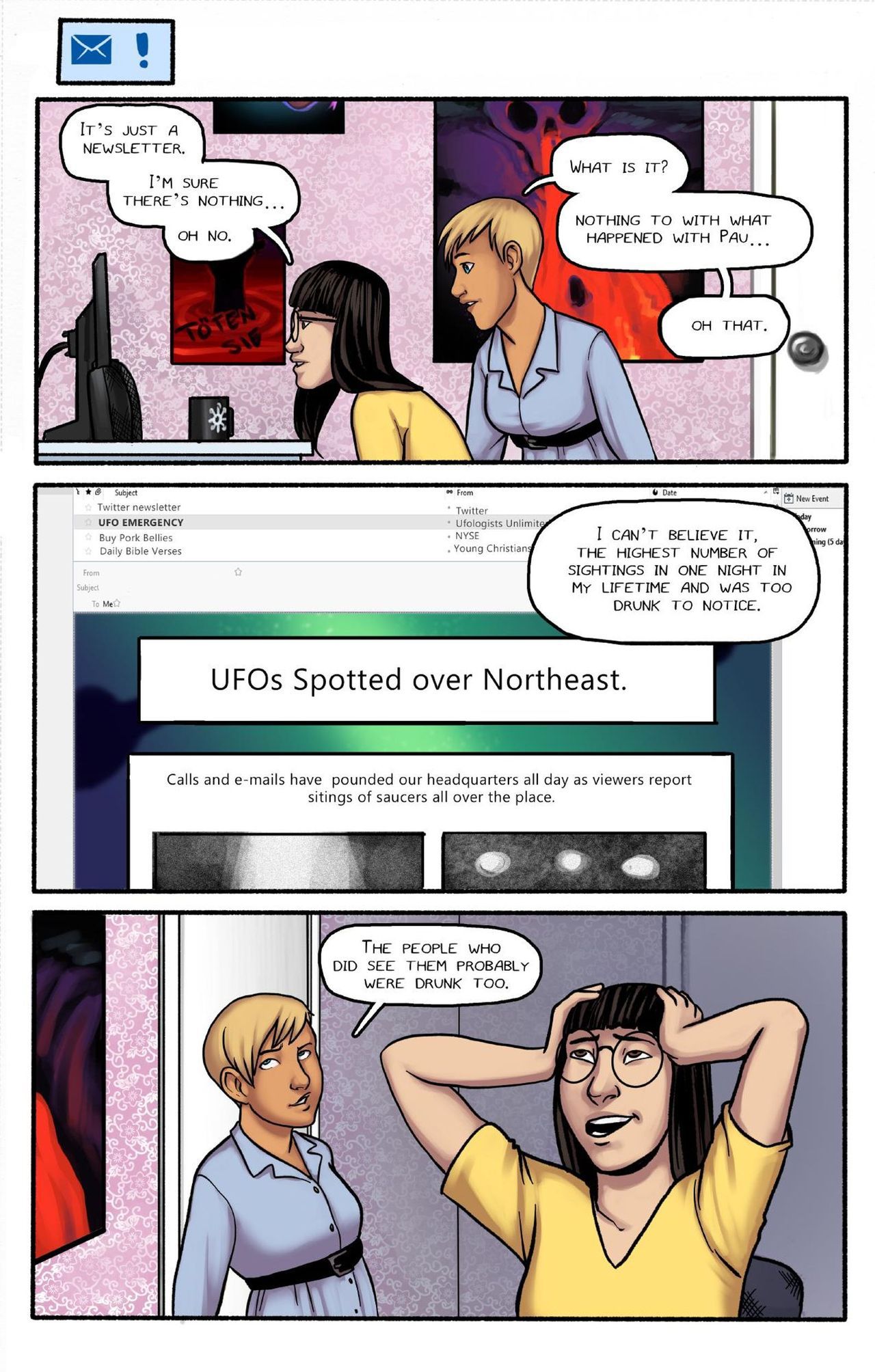 [Olympic-Dames] Alien Pregnancy Expansion Comic Updated (Ongoing) 12