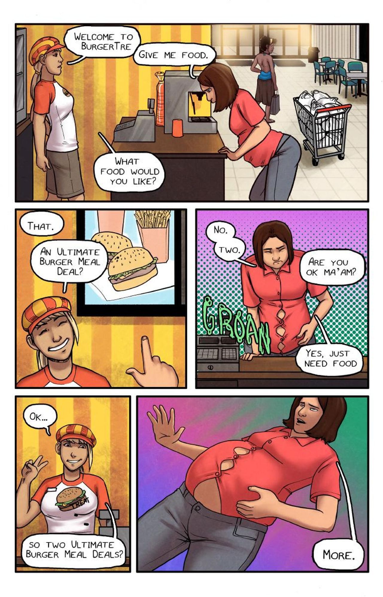 [Olympic-Dames] Alien Pregnancy Expansion Comic Updated (Ongoing) 16