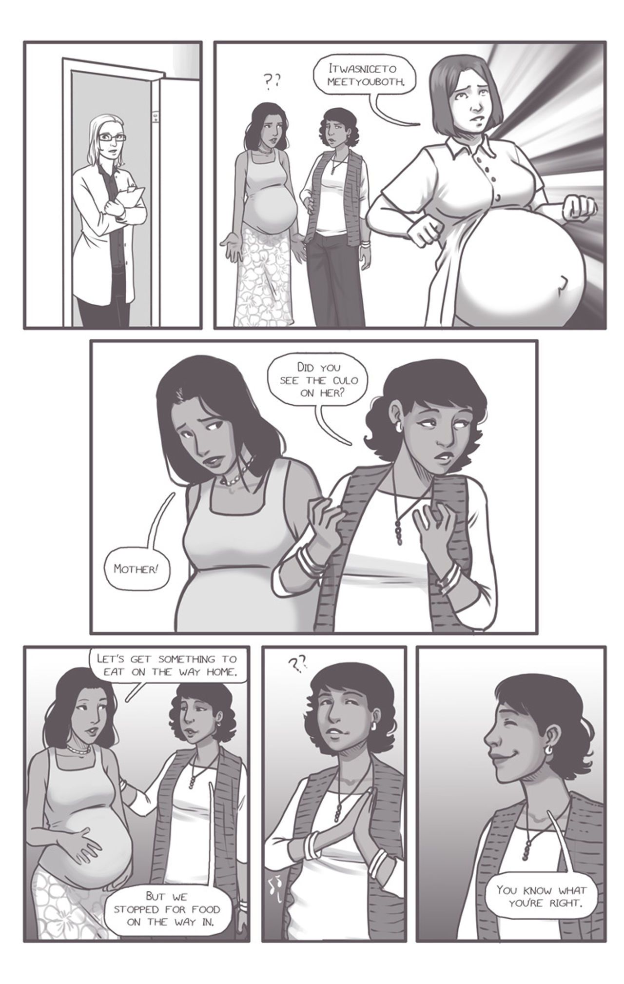 [Olympic-Dames] Alien Pregnancy Expansion Comic Updated (Ongoing) 27