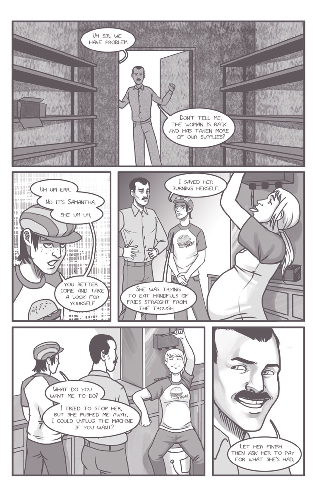 [Olympic-Dames] Alien Pregnancy Expansion Comic Updated (Ongoing) 28