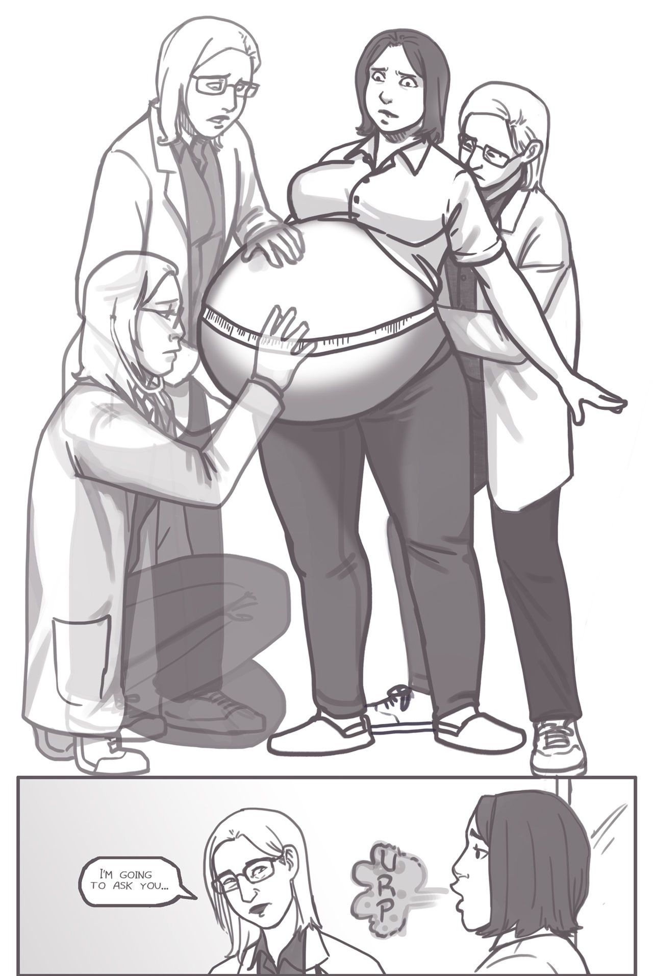 [Olympic-Dames] Alien Pregnancy Expansion Comic Updated (Ongoing) 32