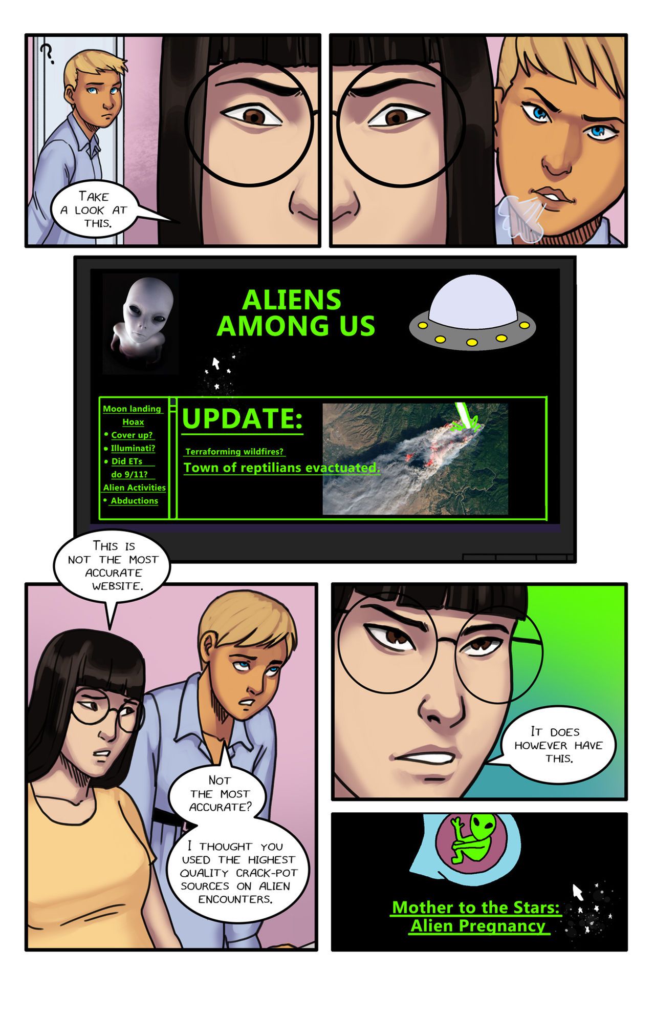 [Olympic-Dames] Alien Pregnancy Expansion Comic Updated (Ongoing) 36