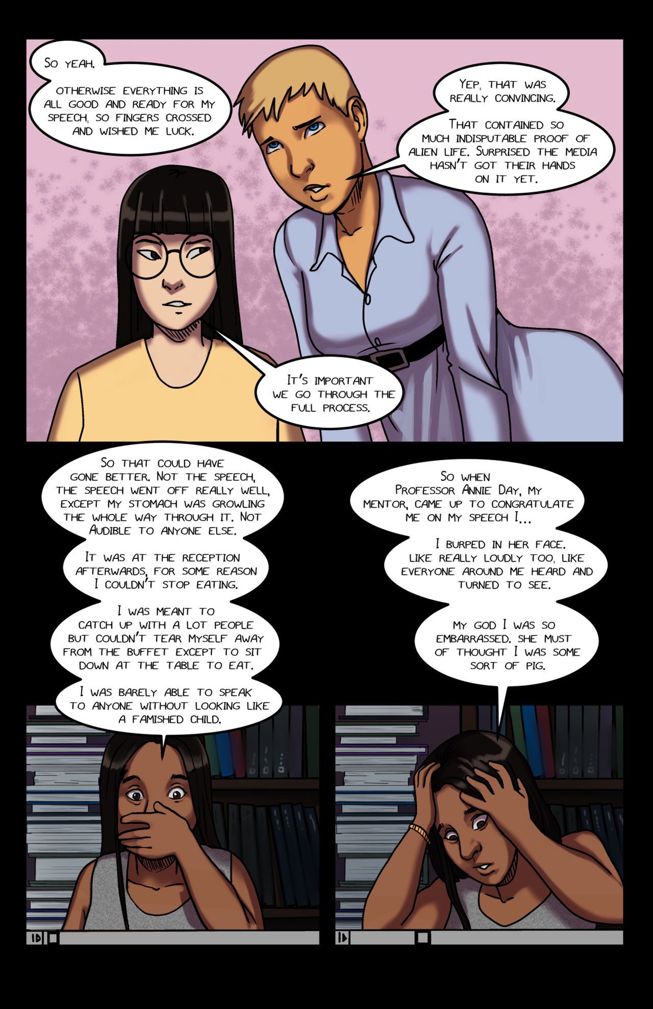 [Olympic-Dames] Alien Pregnancy Expansion Comic Updated (Ongoing) 41