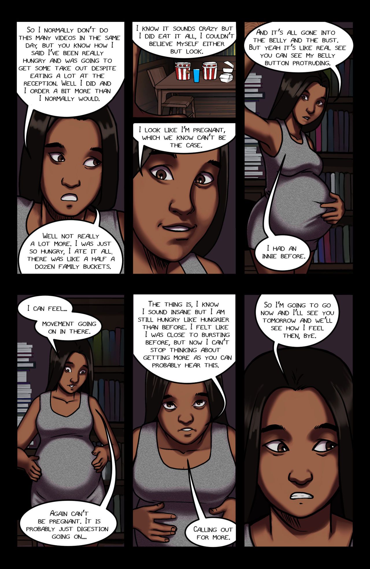 [Olympic-Dames] Alien Pregnancy Expansion Comic Updated (Ongoing) 43