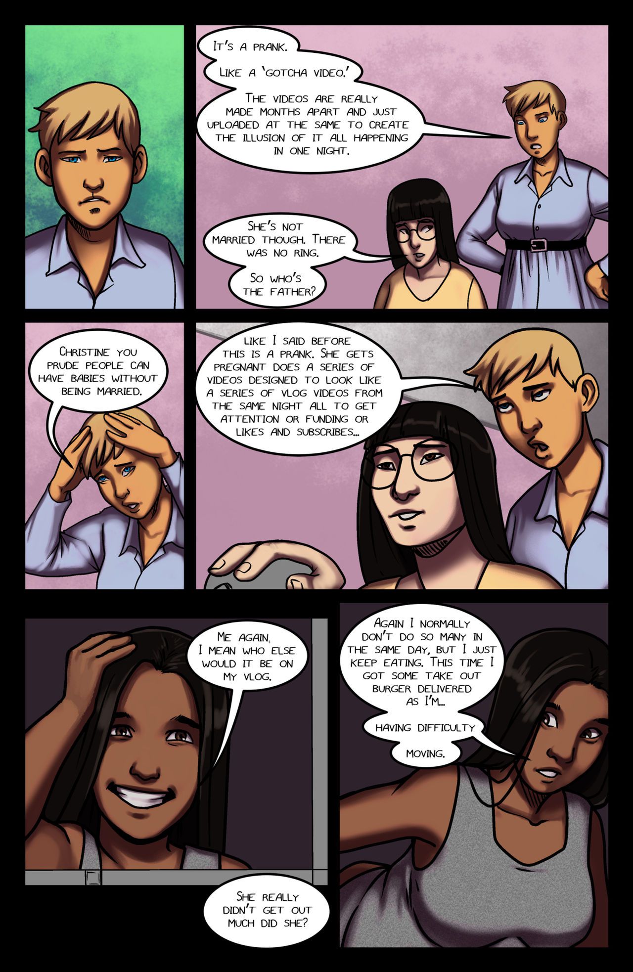 [Olympic-Dames] Alien Pregnancy Expansion Comic Updated (Ongoing) 44