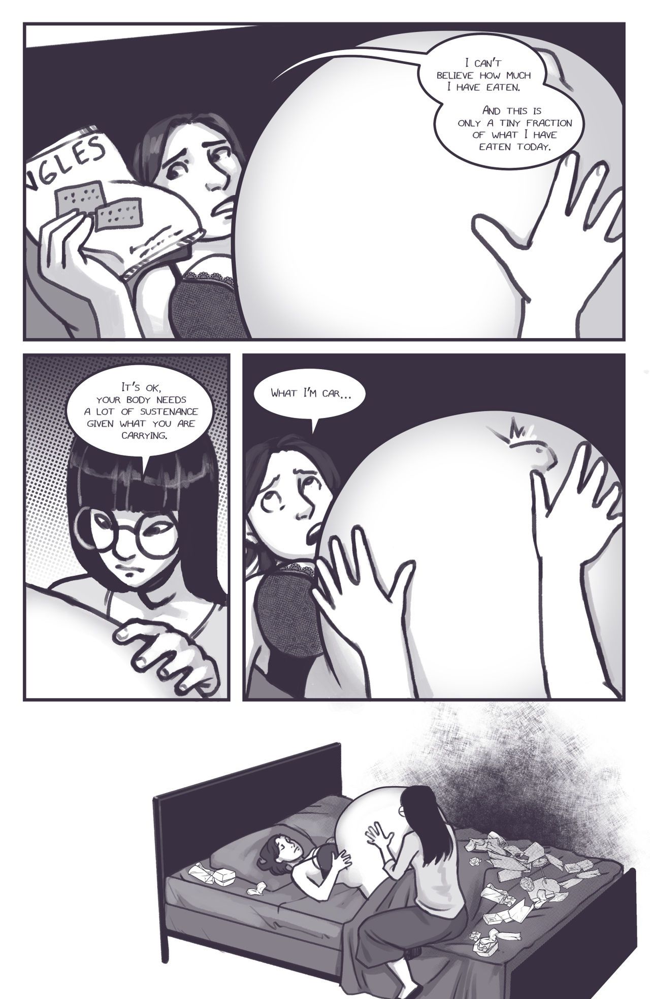 [Olympic-Dames] Alien Pregnancy Expansion Comic Updated (Ongoing) 62