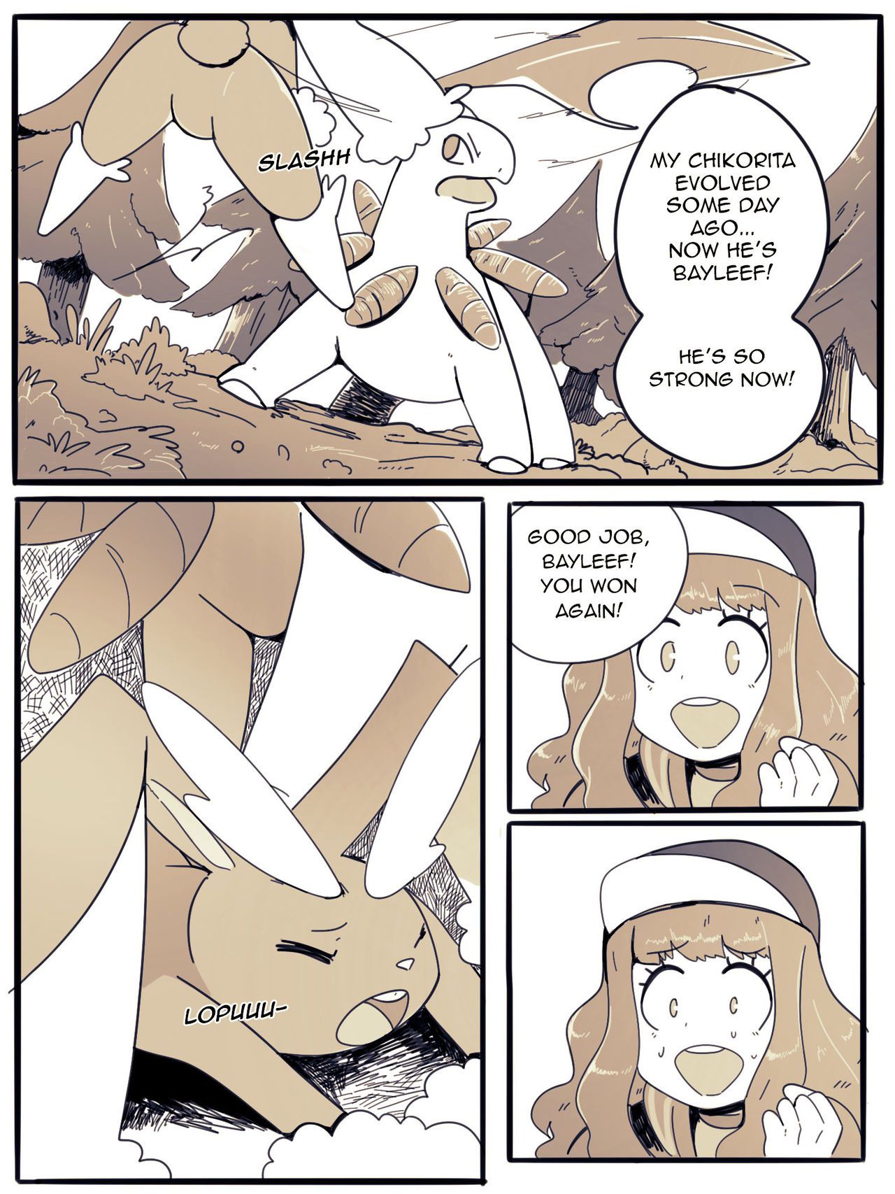 [Wolfrad Senpai] Chikorita is my best friend! (Pokemon) [Ongoing] 5