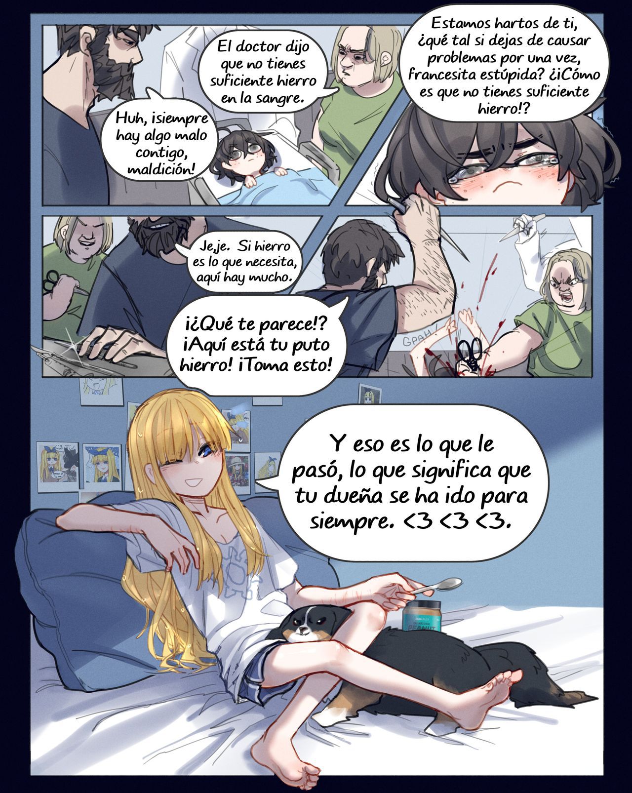 [popopoka] Blind Girl's accident (Spanish) (Ongoing) 13