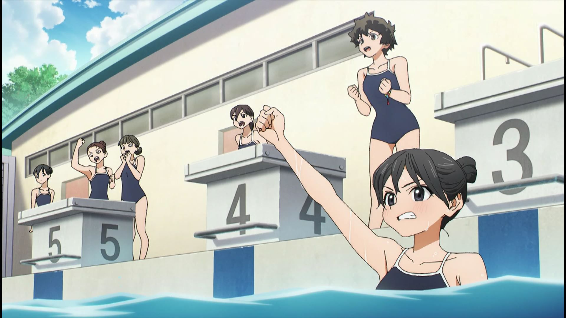 Anime "Tomorrow's Sailor Suit" In episode 12, the final episode such as girls' erotic water and sheer dresses! 19