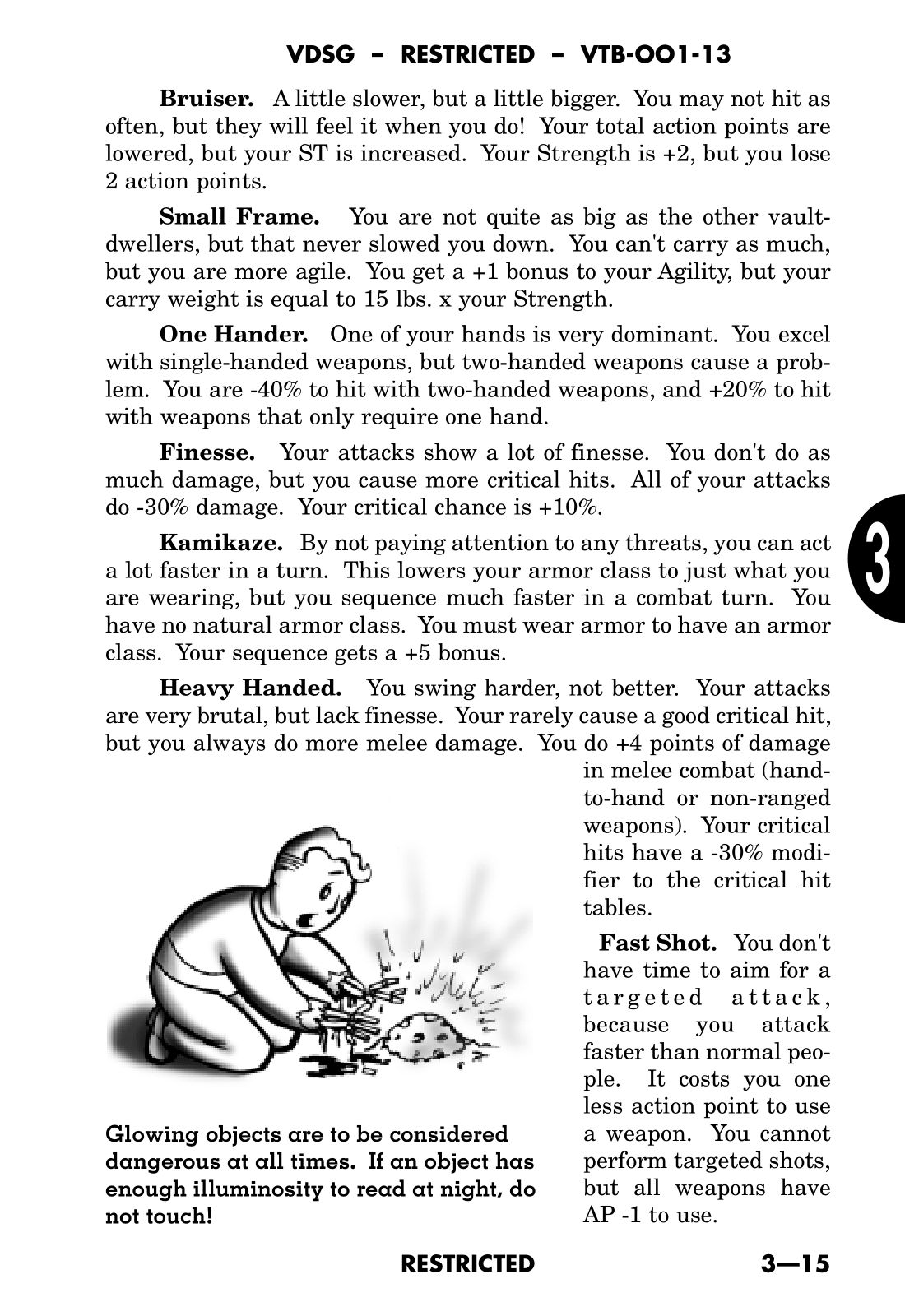 Fallout - game manual 35