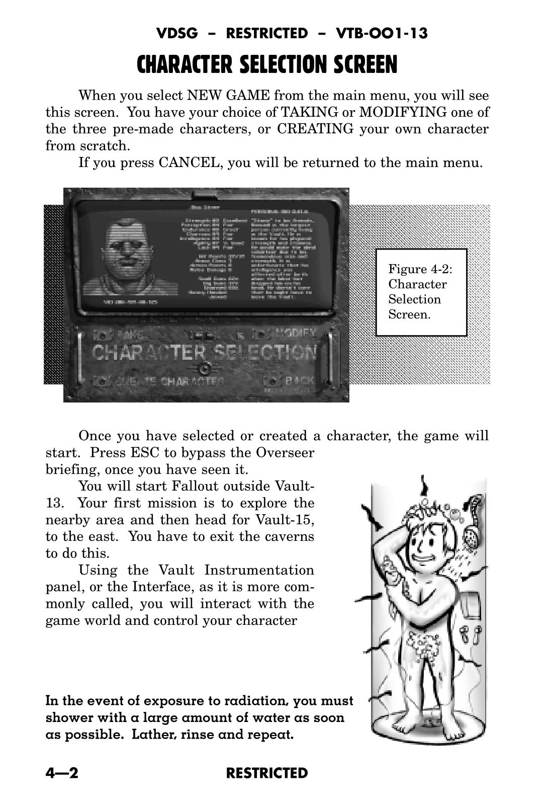 Fallout - game manual 41