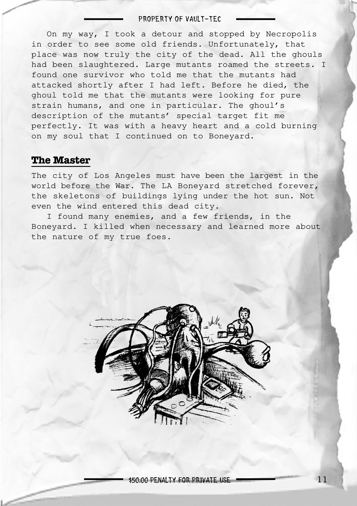 Fallout 2 - game manual 12