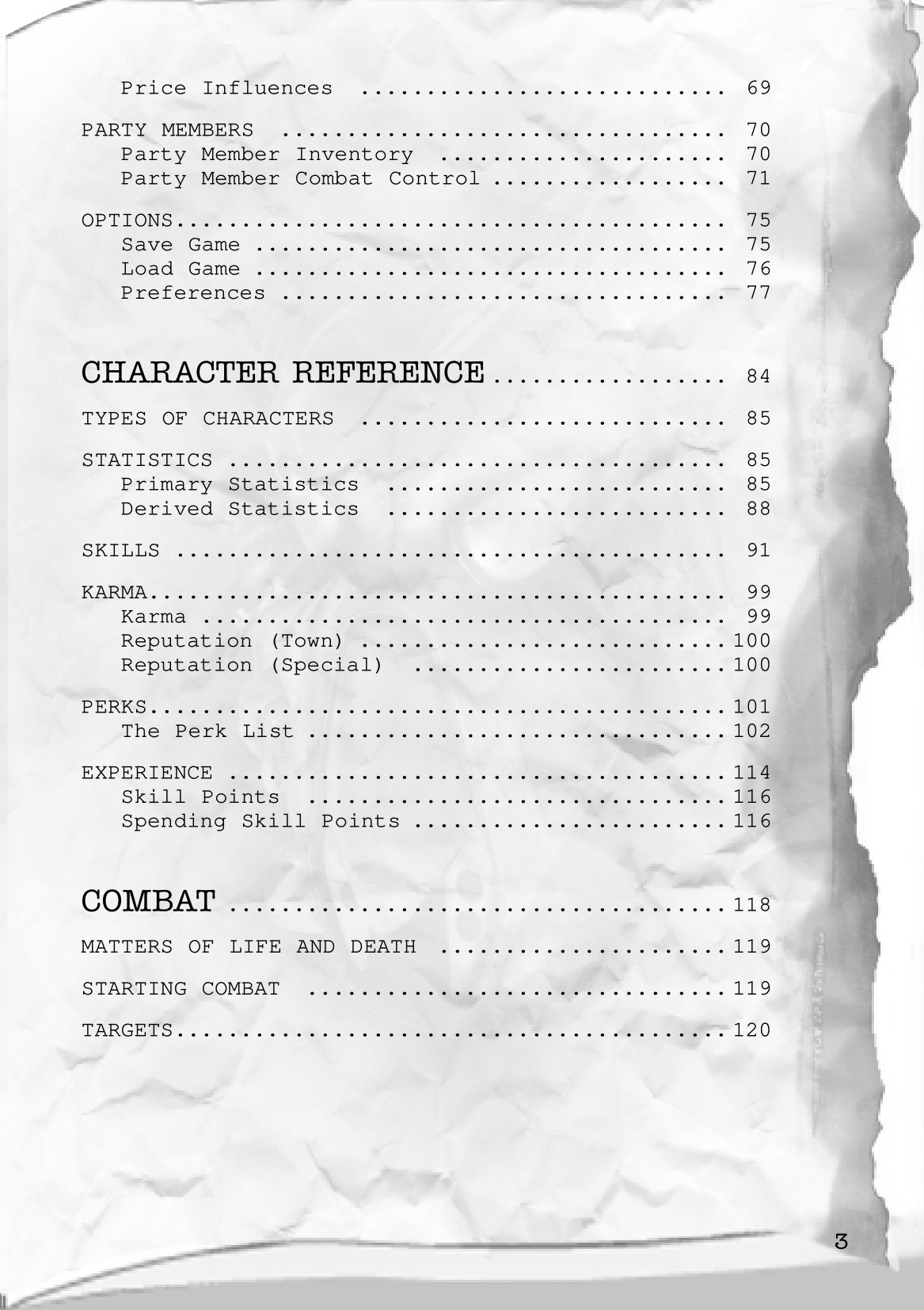 Fallout 2 - game manual 4