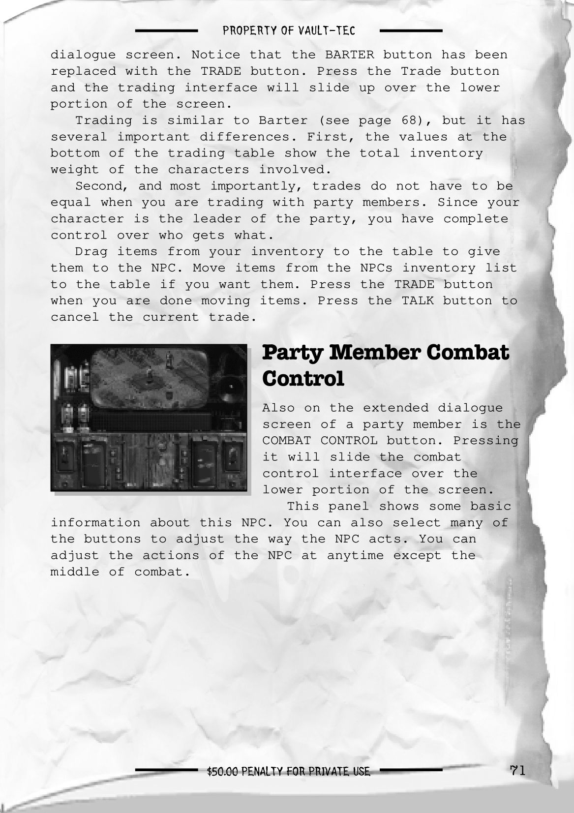 Fallout 2 - game manual 72