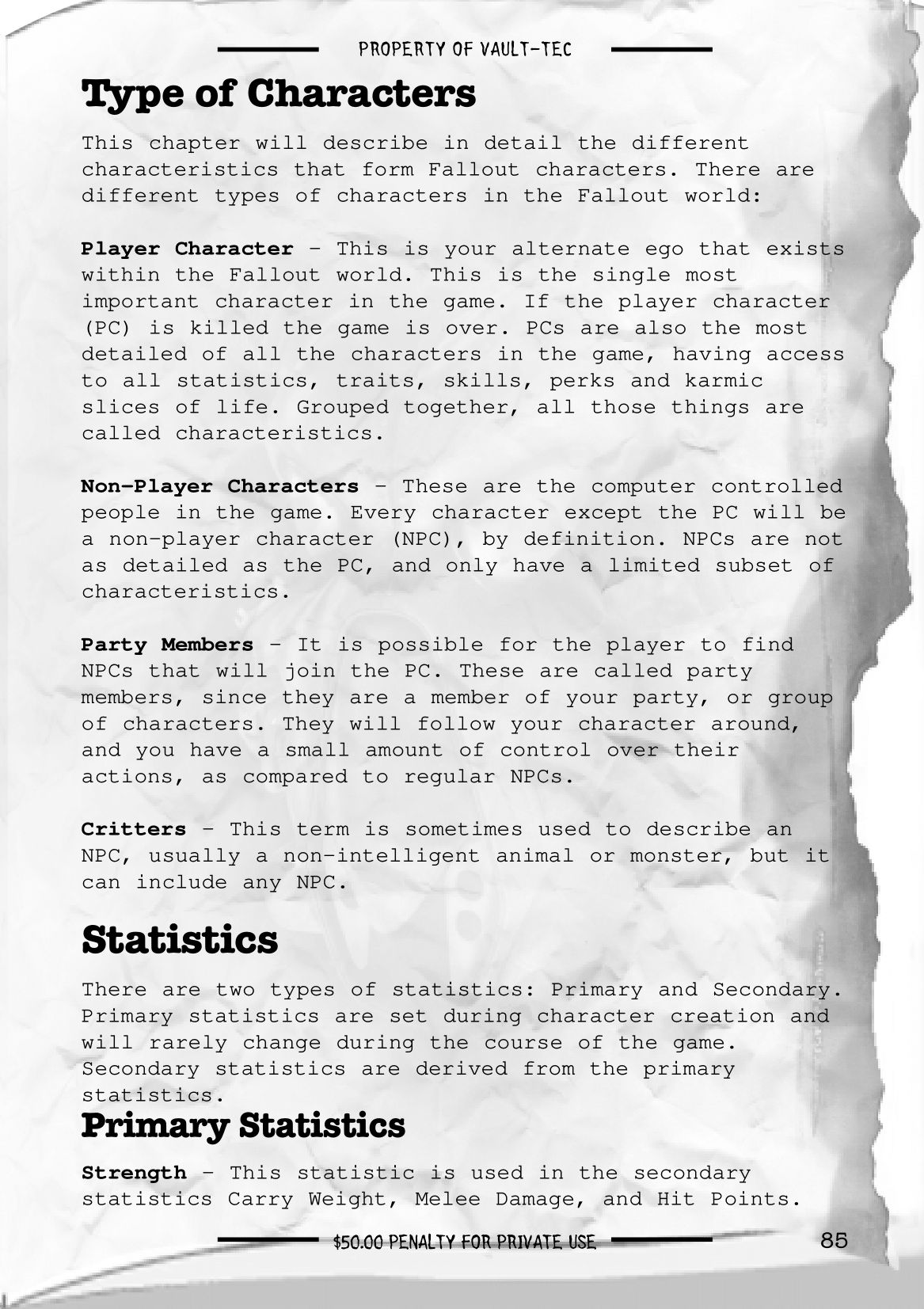 Fallout 2 - game manual 86