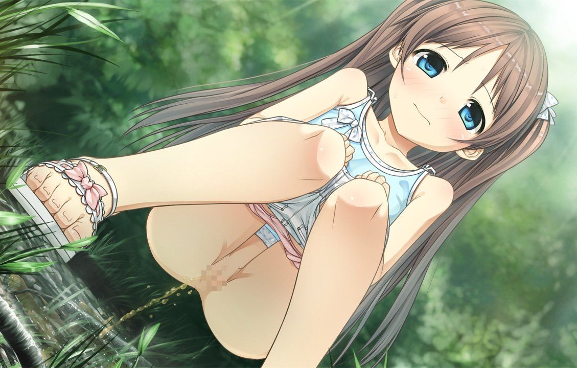 【Secondary erotic】 Here is the erotic image of a cute girl leaking peeing 14